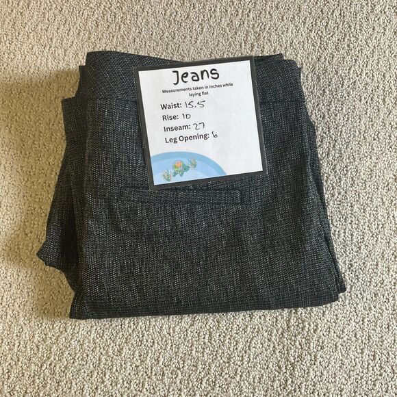 Chico's 0R Black Dress Pants | Slim Tapered Leg Trousers | Office Casual - Picture 5 of 5